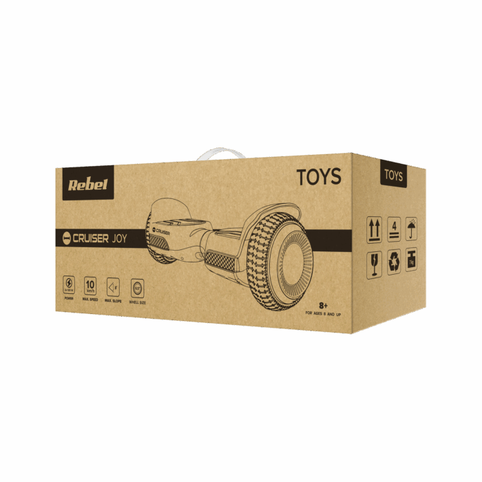 Електричний скейтборд Rebel ZAB0013 Cruiser Joy - Зображення 6