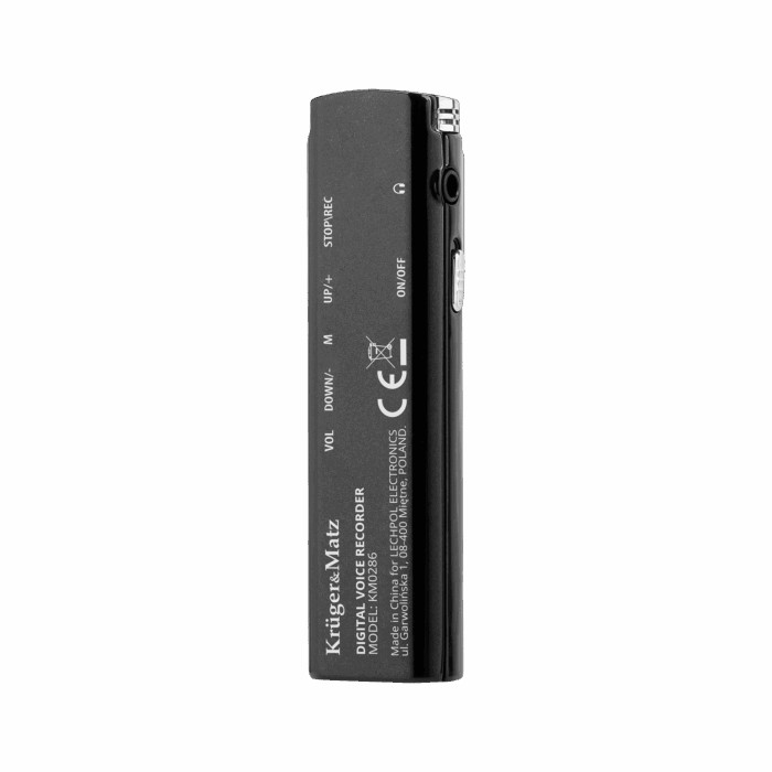 Цифровий диктофон Krüger&matz KM0286 8 ГБ - Зображення 2