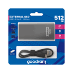Твердотільний накопичувач Goodram TGD-SSDPRHL100512 HL100 512 ГБ USB 3.2 - Зображення 6