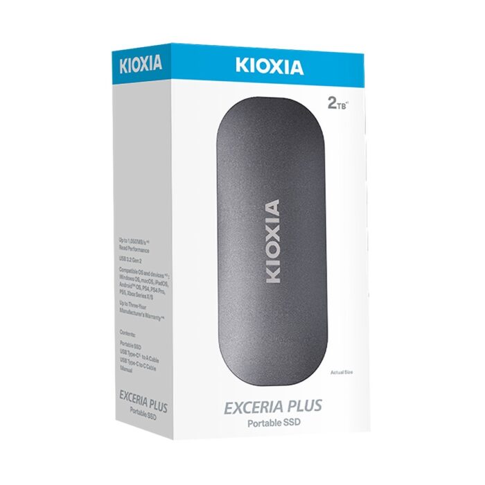 Твердотільний накопичувач Kioxia KIO-LXD10S500GG8 Exceria Plus 500 ГБ USB 3.2 - Зображення 7