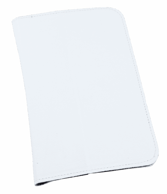 Білий чохол для Samsung Galaxy Tab P3100 Quer KOM0430 (натуральна шкіра) - Зображення 3