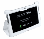 Білий чохол для Samsung Galaxy Tab P5100 Quer KOM0428 (натуральна шкіра) - Зображення 3