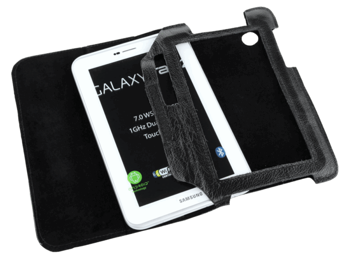 Чорний чохол для Samsung Galaxy Tab P3100 Quer KOM0424 - Зображення 3