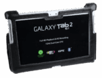 Чорний чохол для Samsung Galaxy Tab P5100 Quer KOM0427 (натуральна шкіра) - Зображення 5
