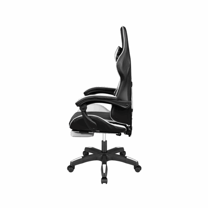 Геймерське крісло Kruger&Matz GX-150 KM0790-BW чорно-біле - Зображення 5