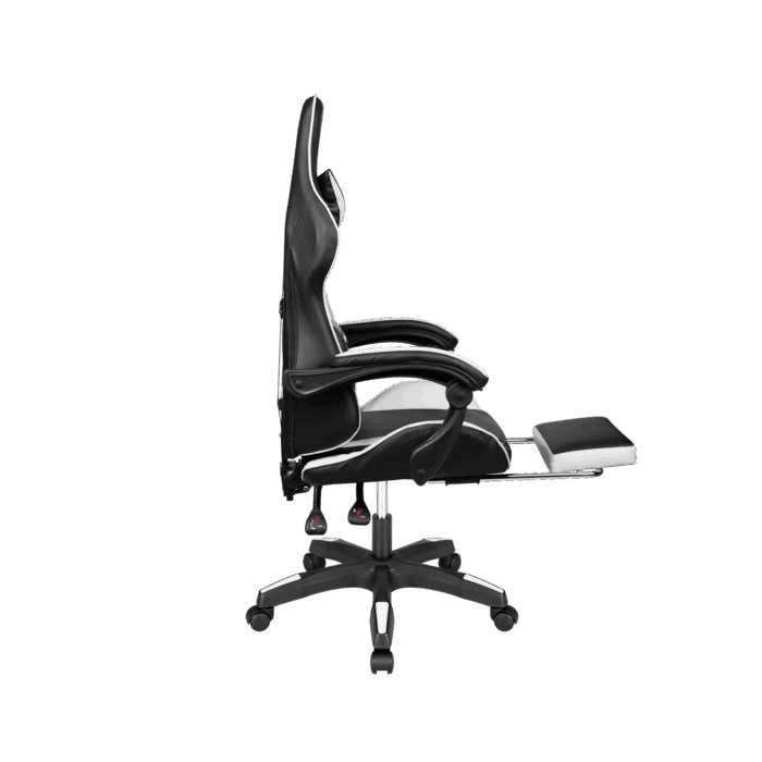 Геймерське крісло Kruger&Matz GX-150 KM0790-BW чорно-біле - Зображення 6