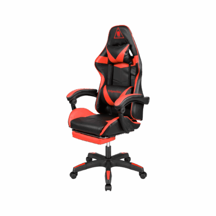 Геймерське крісло Kruger&Matz GX-150 KM0790-R чорного та червоного кольорів
