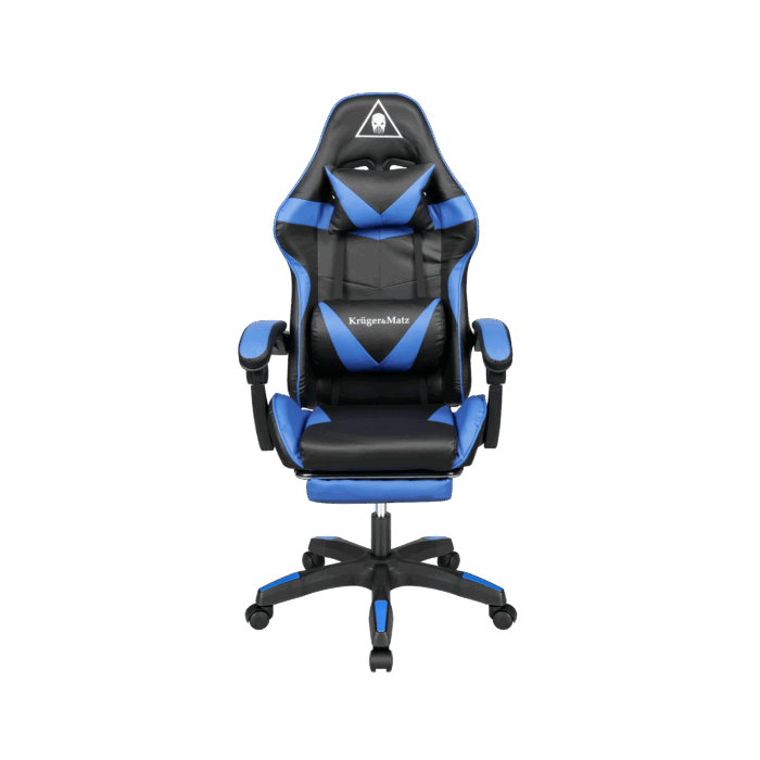 Геймерське крісло Kruger&Matz GX-150 KM0790-BL чорно-синє - Зображення 3