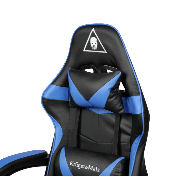 Геймерське крісло Kruger&Matz GX-150 KM0790-BL чорно-синє - Зображення 7
