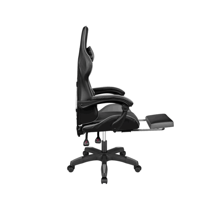 Геймерське крісло Kruger&Matz GX-150 KM0790-G чорного та сірого кольорів - Зображення 6