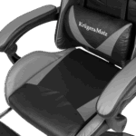 Геймерське крісло Kruger&Matz GX-150 KM0790-G чорного та сірого кольорів - Зображення 8