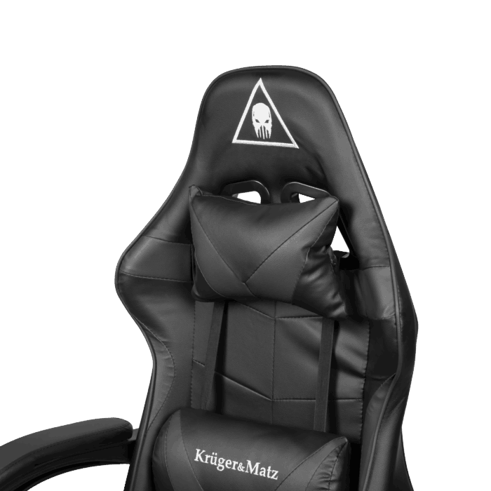 Геймерське крісло Kruger&Matz GX-150 KM0790-B чорного кольору - Зображення 7