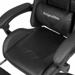 Геймерське крісло Kruger&Matz GX-150 KM0790-B чорного кольору - Зображення 8