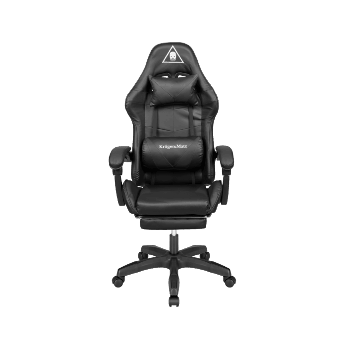 Геймерське крісло Kruger&Matz GX-150 KM0790-B чорного кольору - Зображення 3