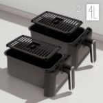 Аерофритюрниця Teesa TSA8089 з подвійним резервуаром XXL, 8 л, 2700 Вт, без жиру - Зображення 7