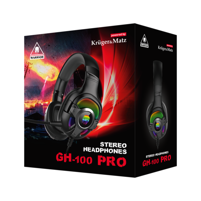 Ігрові навушники Kruger&Matz Warrior GH-100 KM0660 PRO накладні - Зображення 7