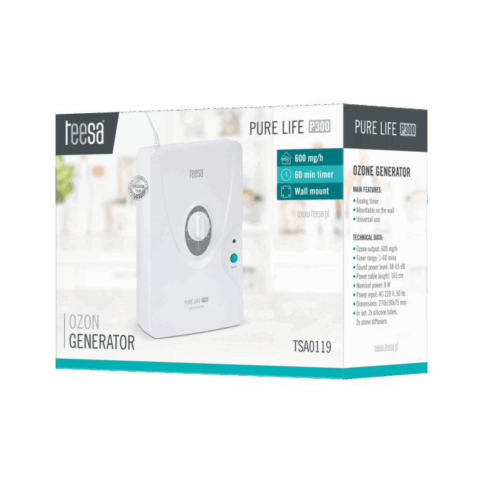 Генератор озону Teesa TSA0119 PURE LIFE P300 - Зображення 6