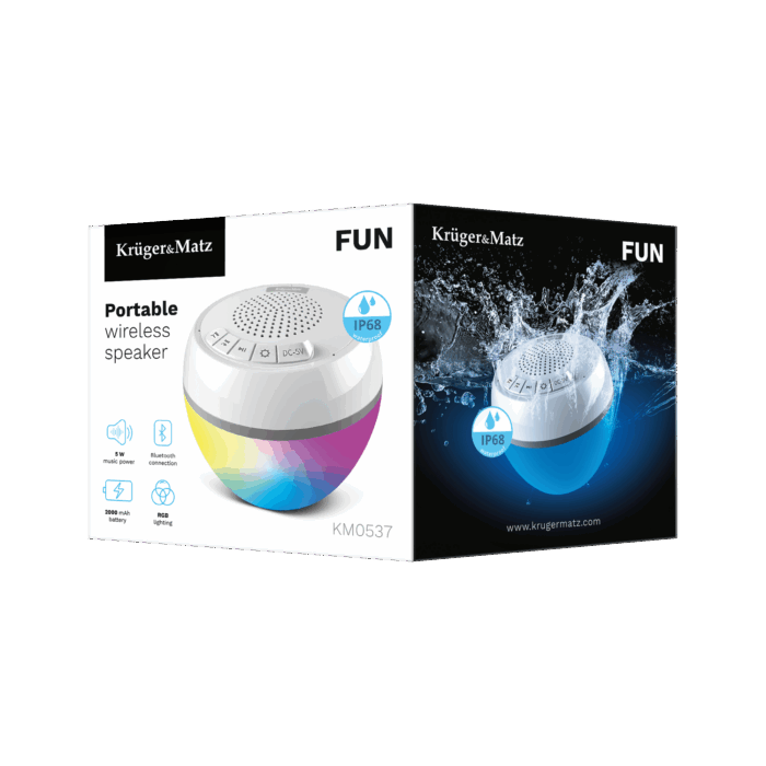 Bluetooth-колонка Krüger&matz KM0537 FAN - Зображення 8