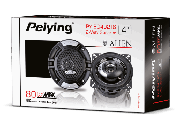Автомобільна акустична система Peiying PY-BG402T6 Alien - Зображення 9