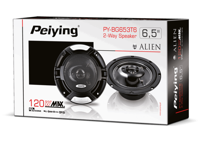 Автомобільна акустична система Peiying PY-BG653T6 Alien - Зображення 9