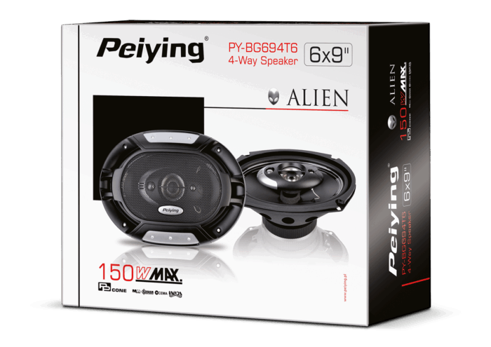 Автомобільна акустична система Peiying PY-BG694T6 Alien - Зображення 10