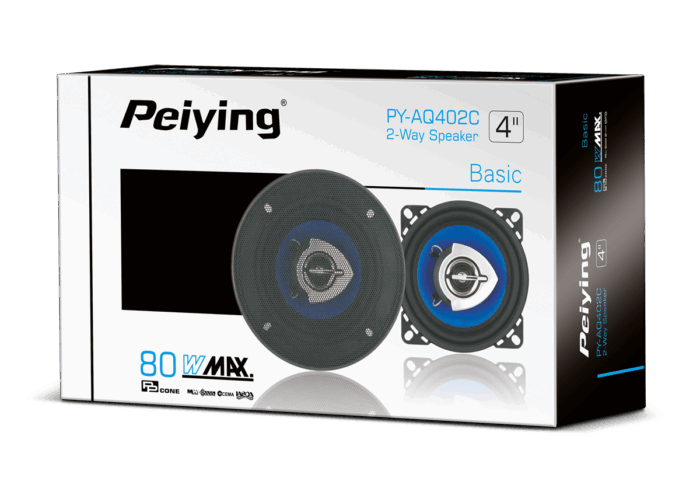 Peiying PYAQ402C 4-дюймовий автомобільний динамік
