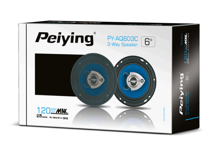 PY-AQ603C Peiying PYAQ603C 6-дюймовий автомобільний динамік - Зображення 8