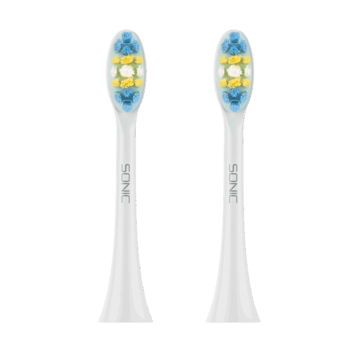 Насадки для середньої звукової зубної щітки Teesa TSA8088-W SONIC 2 TSA8087-W - Зображення 2