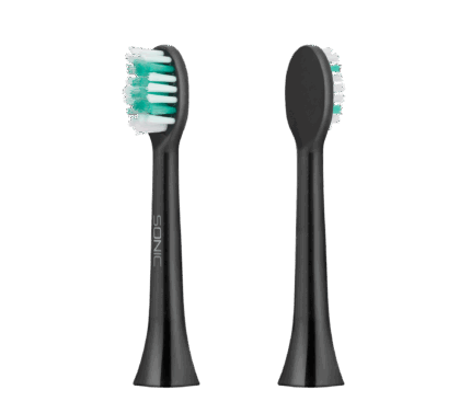 Набір насадок для зубної щітки середнього розміру Teesa TSA8017 SONIC BLACK