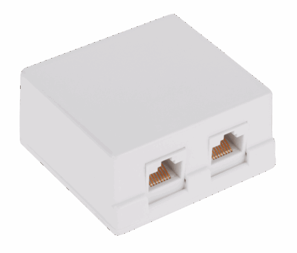 Абонентська розетка comp.x2 TEL0031-6 CAT.6