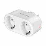Подвійна WiFi-розетка Krüger&matz KM2203 Connect P5 Tuya
