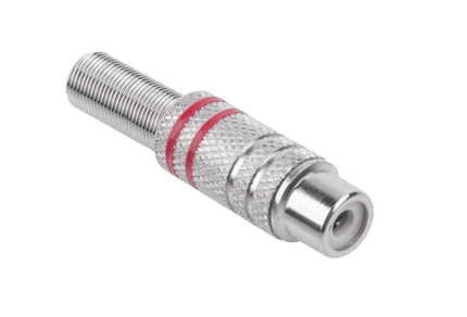 Роз'єм RCA GNI0065B нікель