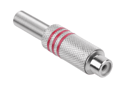 Роз'єм RCA GNI0071B сріблястий