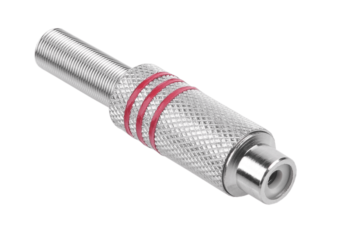 Роз'єм RCA сріблястий Роз'єм RCA GNI0071B сріблястий