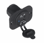 Зарядний пристрій для автомобільної розетки 2x M-life ML0673 USB для кріплення