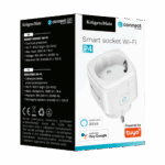 Розетка Krüger&matz KM2202-W Connect P4 White Tuya Wi-Fi - Зображення 8