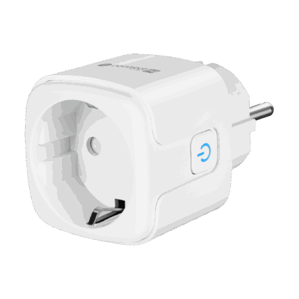Розетка Krüger&matz KM2202-W Connect P4 White Tuya Wi-Fi