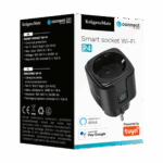 Розетка Kruger&Matz Connect P4 KM2202-B Black Tuya Wi-Fi - Зображення 8