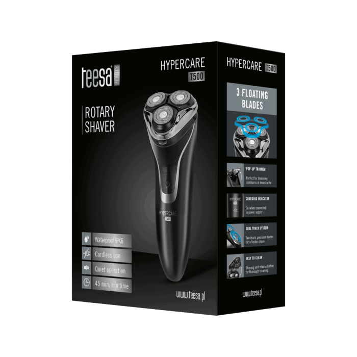Роторна бритва HYPERCARE T500 Teesa TSA0569 - Зображення 7