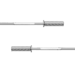 Олімпійський прямий гриф 50 мм, олімпійська штанга 120 см 6 кг Rebel RBA-2204 ACTIVE - Зображення 3