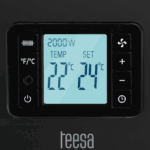Конвекторний обігрівач Teesa TSA8054-B чорного кольору - Зображення 5