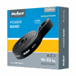 Латексна стрічка для вправ - Power Band PL-3, чорна 16-32 кг Rebel RBA-3000-3 ACTIVE - Зображення 3