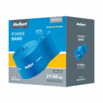 Латексна стрічка для вправ - Power Band PL-6, синя 27-68 кг Rebel RBA-3000-6 ACTIVE - Зображення 3