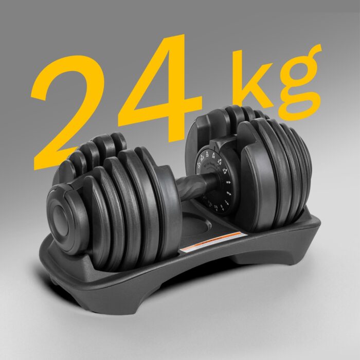 Чавунна регульована гантель 24 кг Rebel RBA-2303 ACTIVE - Зображення 6