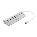 7-портовий USB 3.0 концентратор (розгалужувач) Rebel KOM1091 - Зображення 3