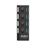 4-портовий USB 3.0 концентратор Rebel KOM0940 - Зображення 2