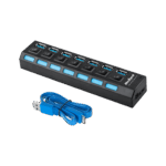 7-портовий USB 3.0 концентратор Rebel KOM0941