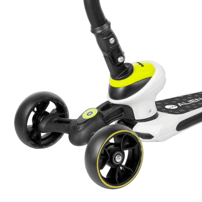 Триколісний самокат Rebel ZAB0122G ALIEN WHEELS GREEN - Зображення 3