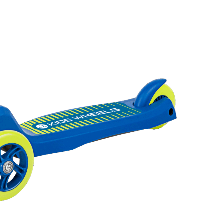 Триколісний самокат Rebel ZAB0121Y KIDS WHEELS YELLOW - Зображення 4
