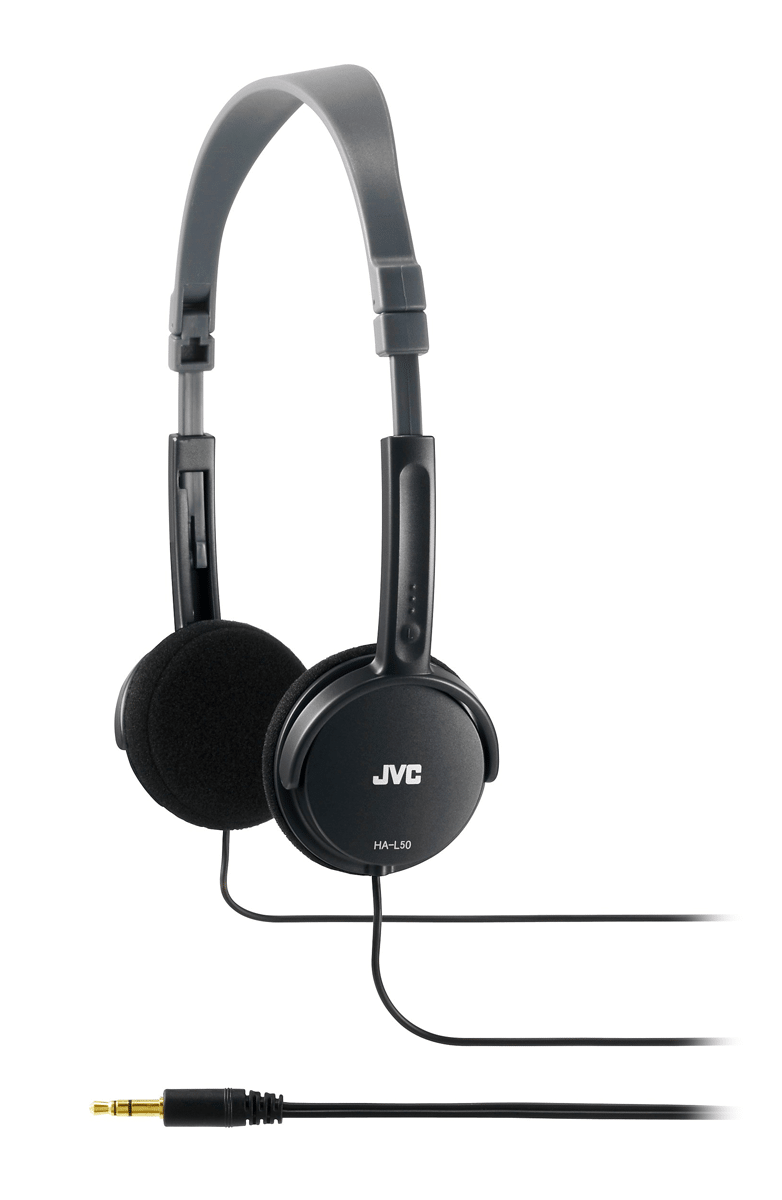 Навушники JVC HA-L50 чорного кольору Навушники Jvc JVC0058 HA-L50 чорного кольору